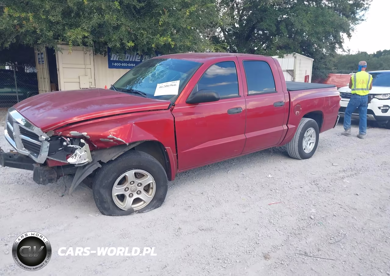 2006 Dodge Dakota Slt VIN:1D7HE48KX6S692577 - 2