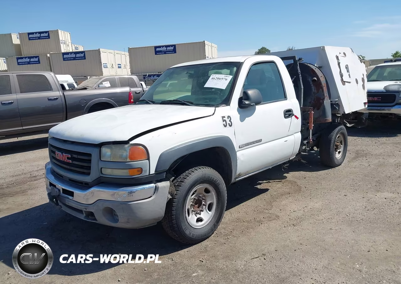 2007 GMC Sierra 2500Hd Work Truck VIN:1GDHC24U67E168625 - 2