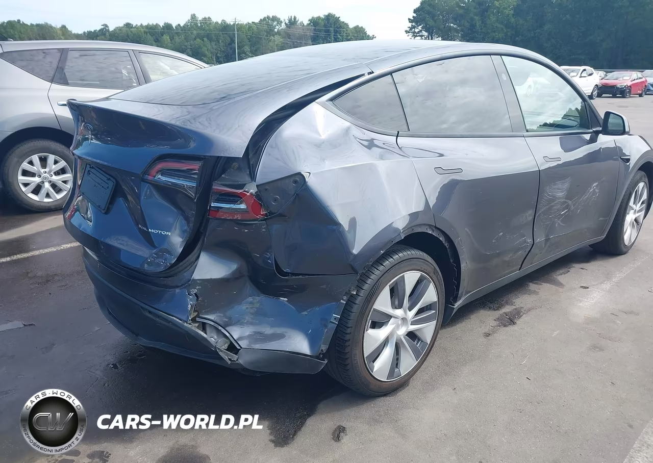2023 Tesla Model Y Awd-Long Range VIN:7SAYGAEEXPF913727 - 4