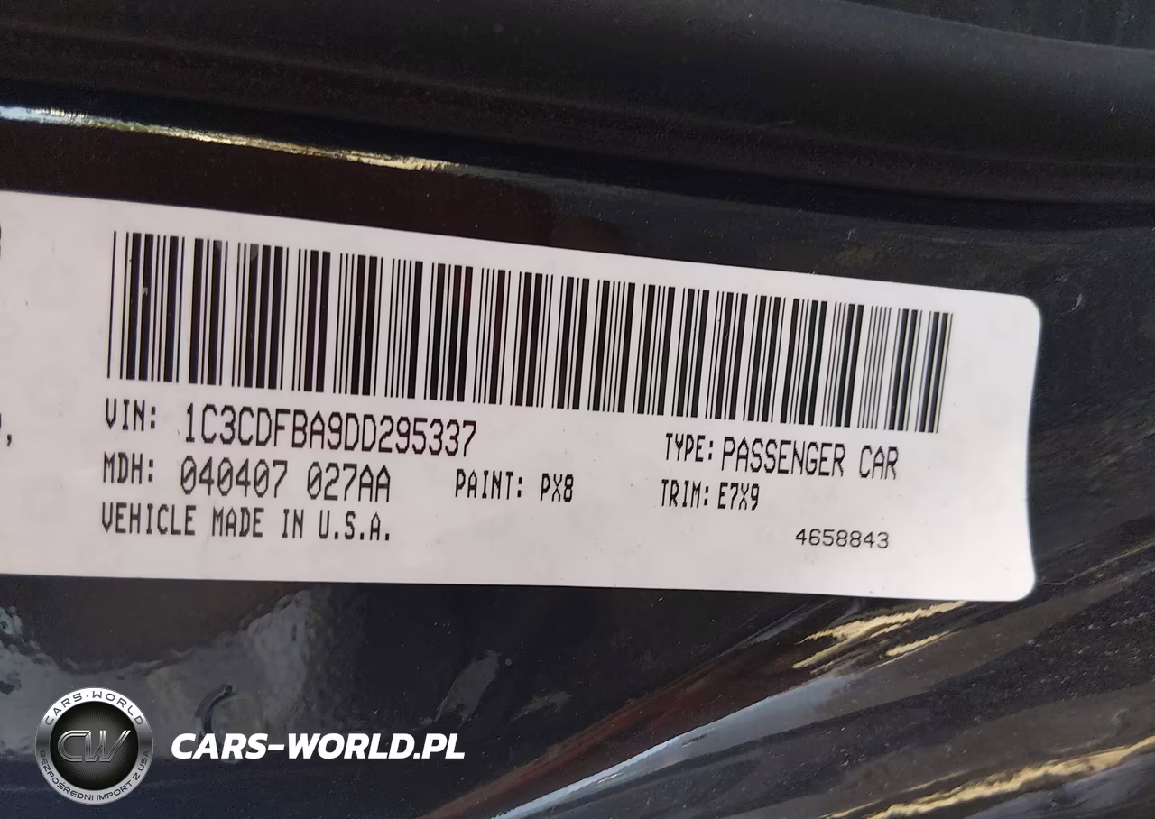2013 Dodge Dart Sxt VIN:1C3CDFBA9DD295337 - 9
