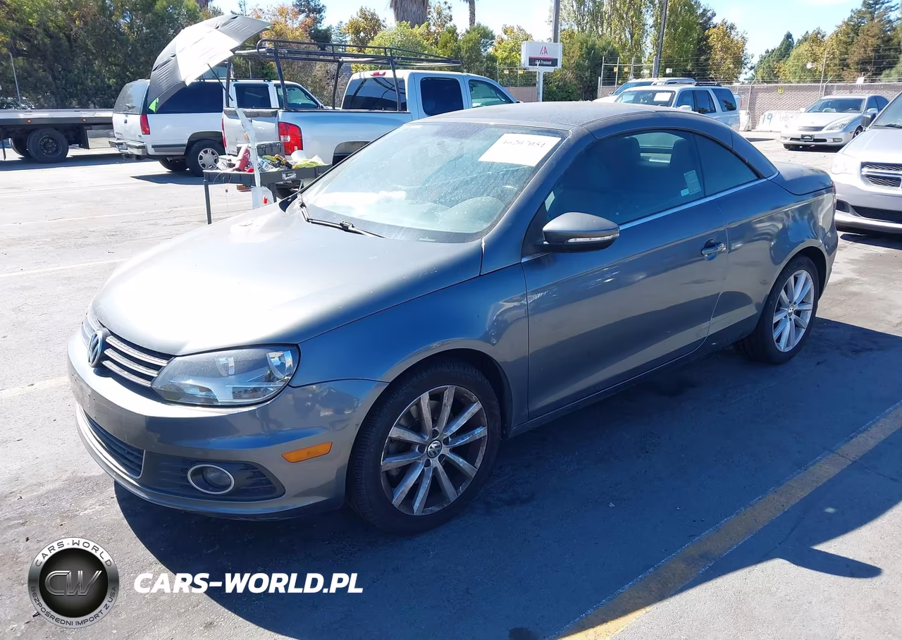 2012 Volkswagen Eos Komfort VIN:WVWBW7AHXCV005511 - 2