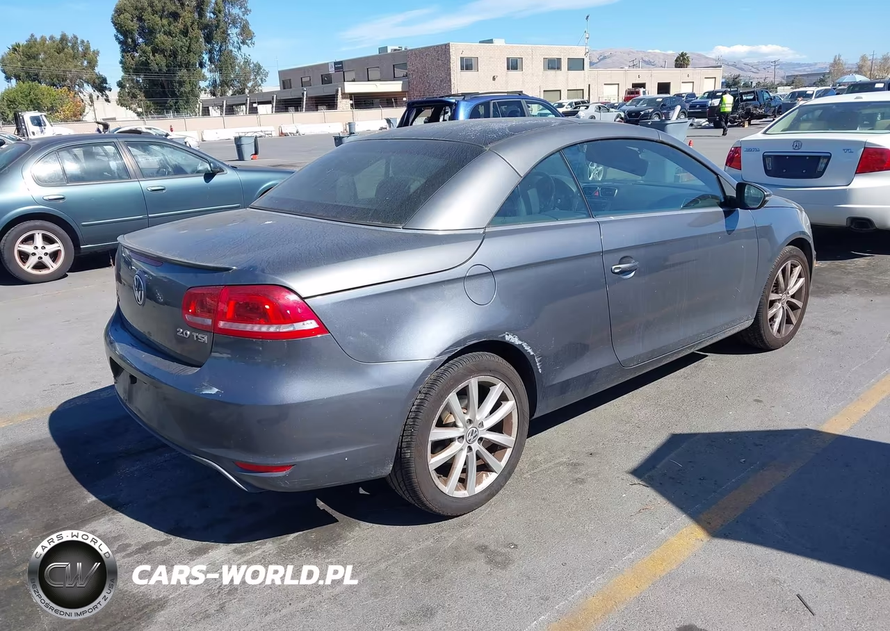 2012 Volkswagen Eos Komfort VIN:WVWBW7AHXCV005511 - 4