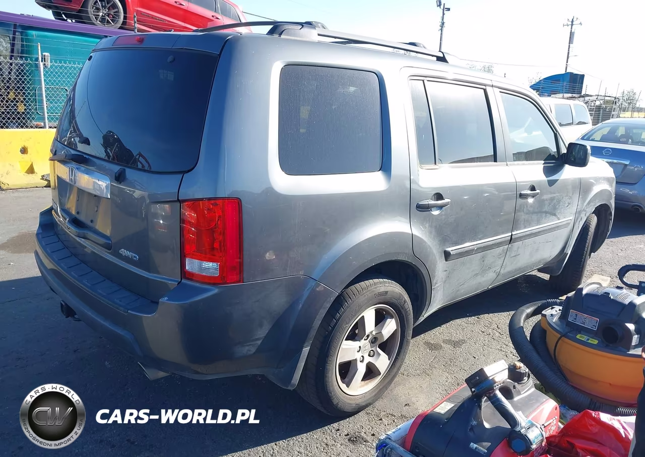 2011 Honda Pilot Ex-L VIN:5FNYF4H50BB079117 - 4