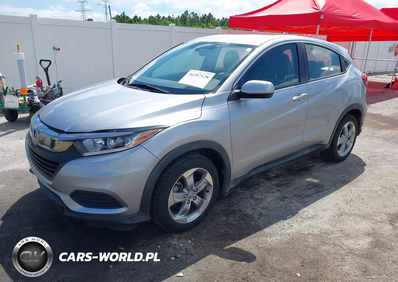 2019 Honda Hr-V Lx VIN:3CZRU5H35KG703867 - 2