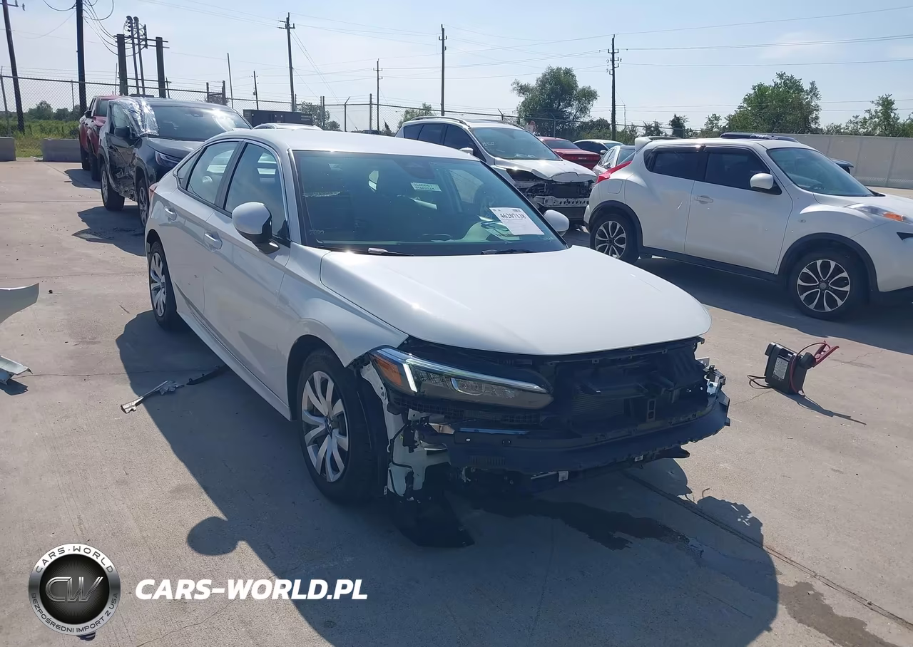 2026 Honda Civic Lx VIN:2HGFE2F25TH602569 - 1