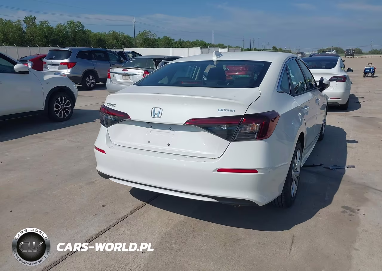 2026 Honda Civic Lx VIN:2HGFE2F25TH602569 - 17