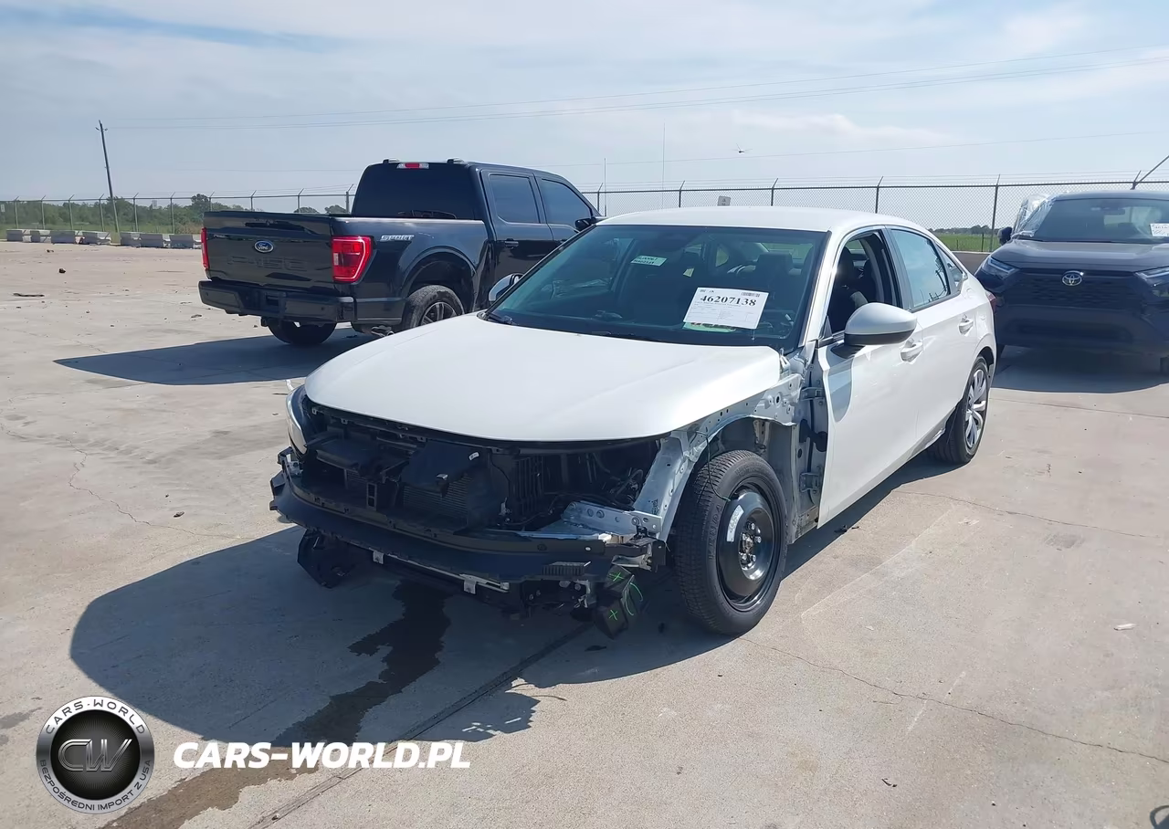 2026 Honda Civic Lx VIN:2HGFE2F25TH602569 - 2