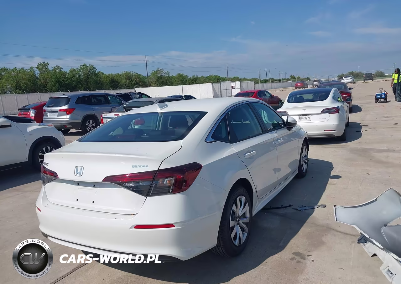 2026 Honda Civic Lx VIN:2HGFE2F25TH602569 - 4