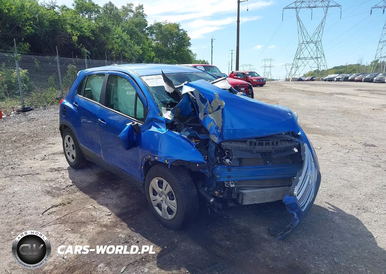 2015 Chevrolet Trax Ls VIN:KL7CJKSB7FB067161 - 1