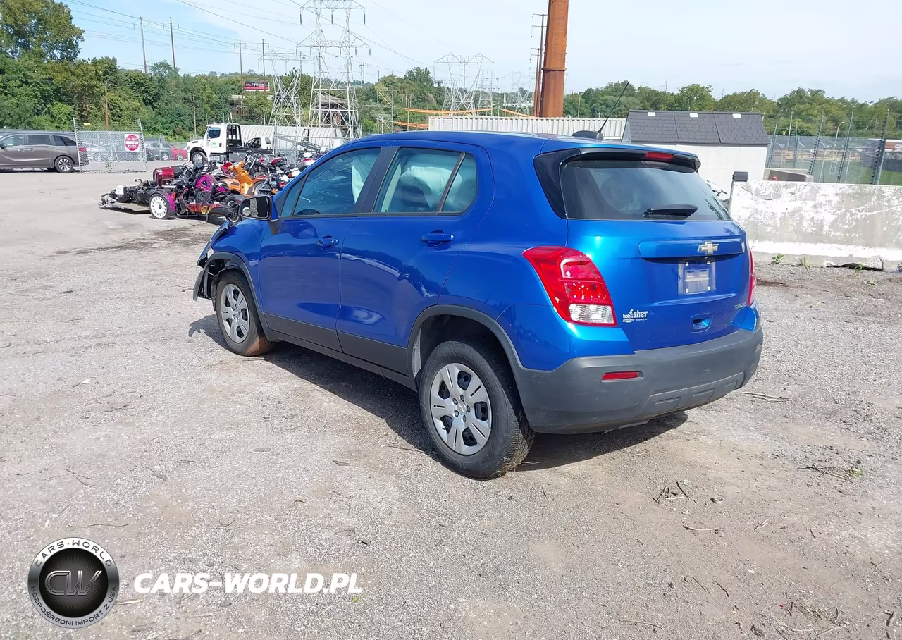 2015 Chevrolet Trax Ls VIN:KL7CJKSB7FB067161 - 3