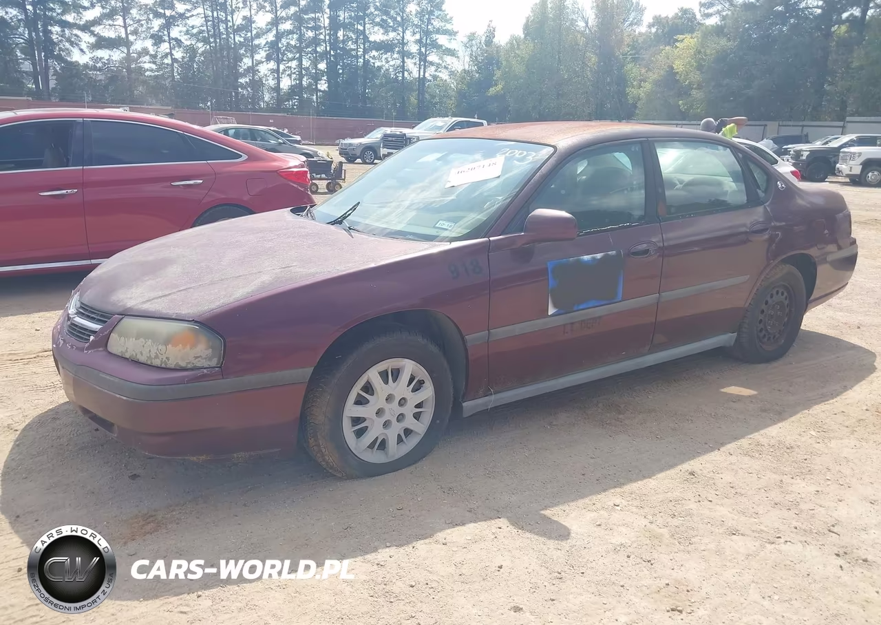 2003 Chevrolet Impala Police VIN:2G1WF55K339264848 - 2