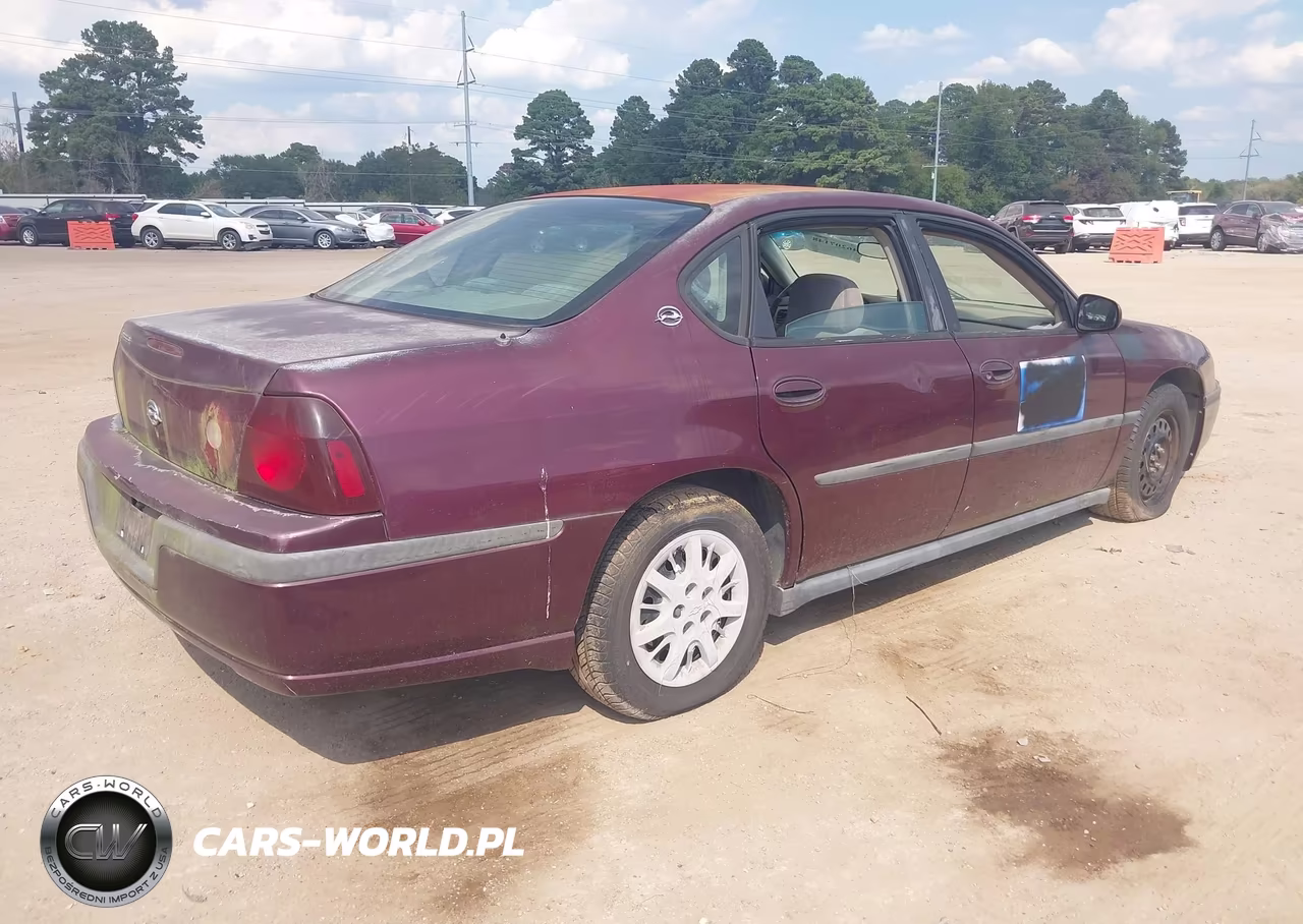 2003 Chevrolet Impala Police VIN:2G1WF55K339264848 - 4