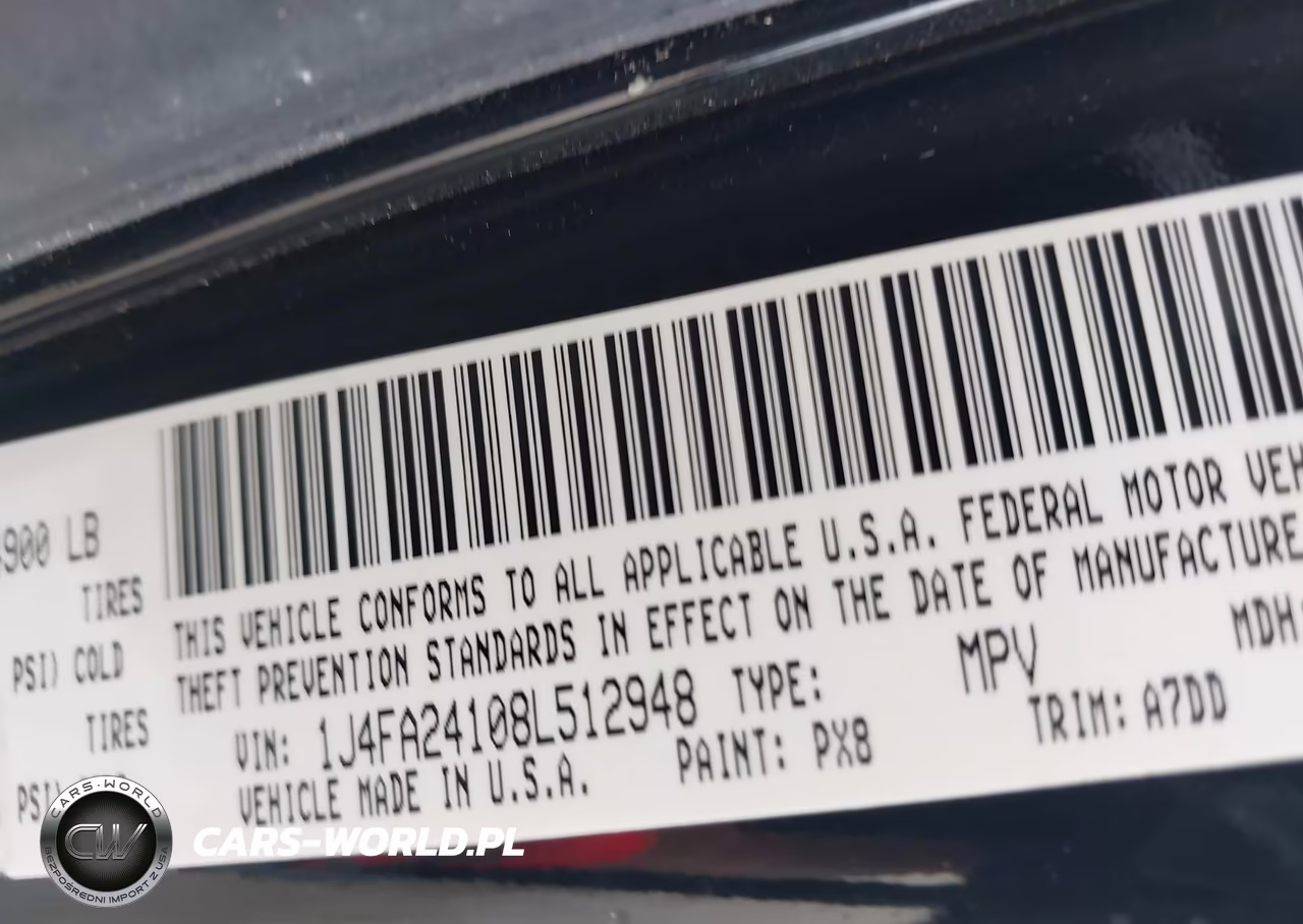 2008 Jeep Wrangler X VIN:1J4FA24108L512948 - 9