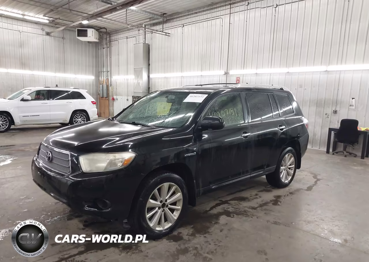 2008 Toyota Highlander Hybrid VIN:JTEEW41A082016343 - 2