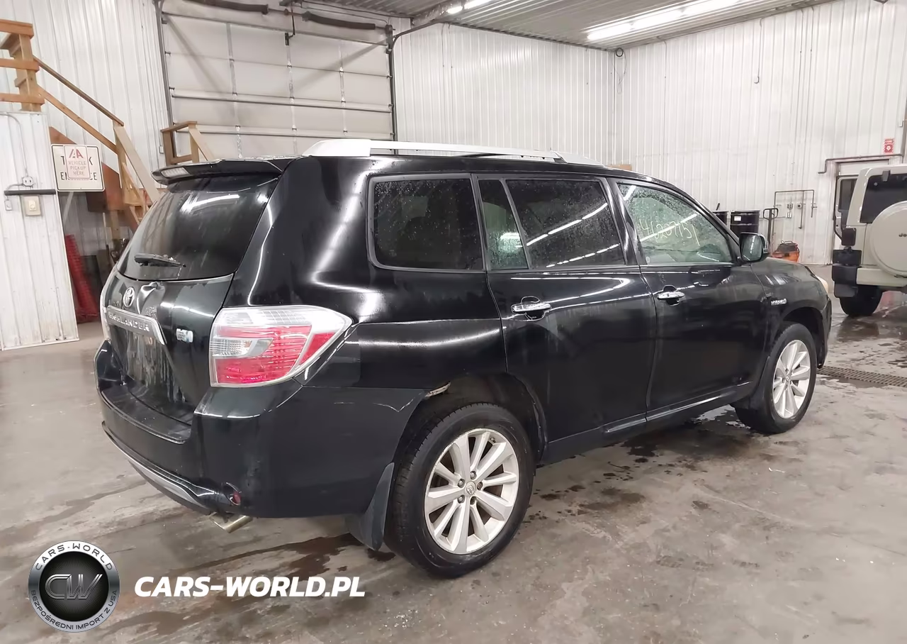 2008 Toyota Highlander Hybrid VIN:JTEEW41A082016343 - 4