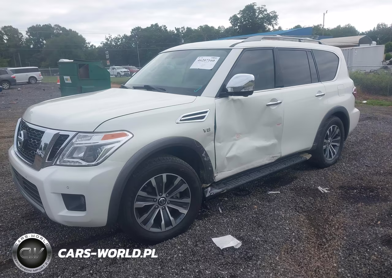 2019 Nissan Armada Sl VIN:JN8AY2ND2KX008829 - 2