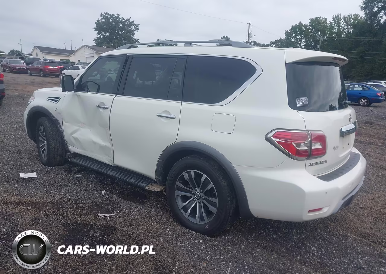 2019 Nissan Armada Sl VIN:JN8AY2ND2KX008829 - 3