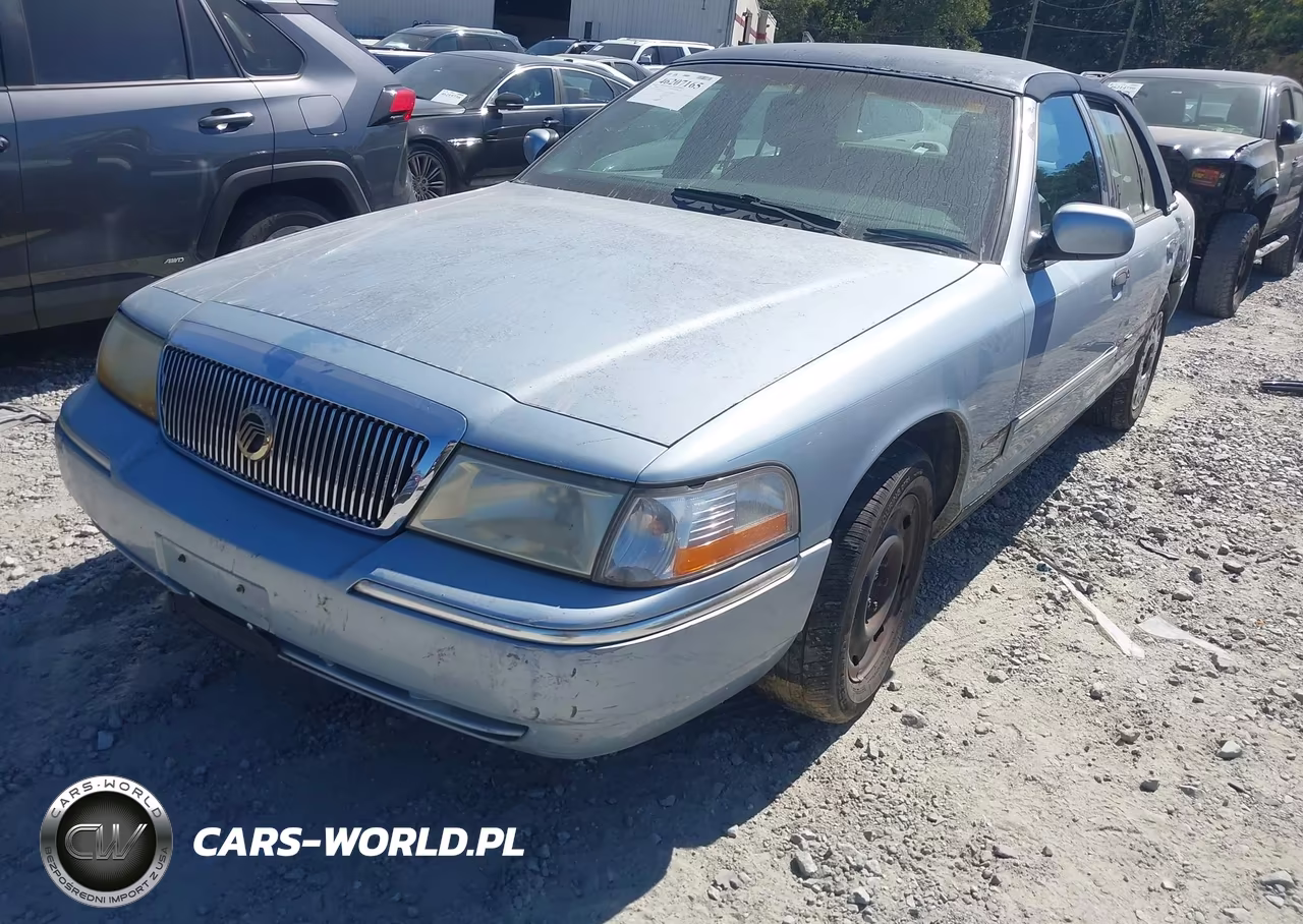2003 Mercury Grand Marquis Gs VIN:2MEFM74W23X654394 - 2