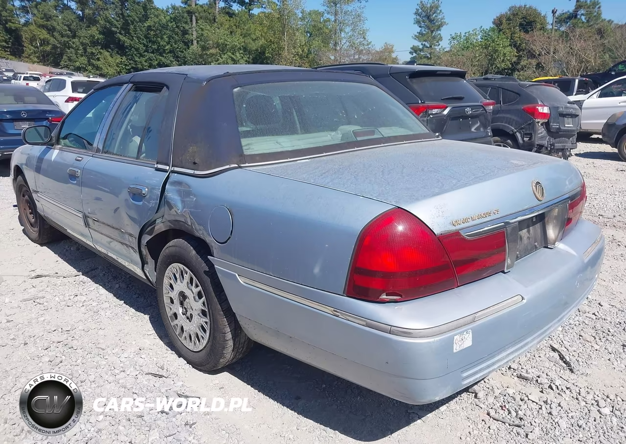 2003 Mercury Grand Marquis Gs VIN:2MEFM74W23X654394 - 3