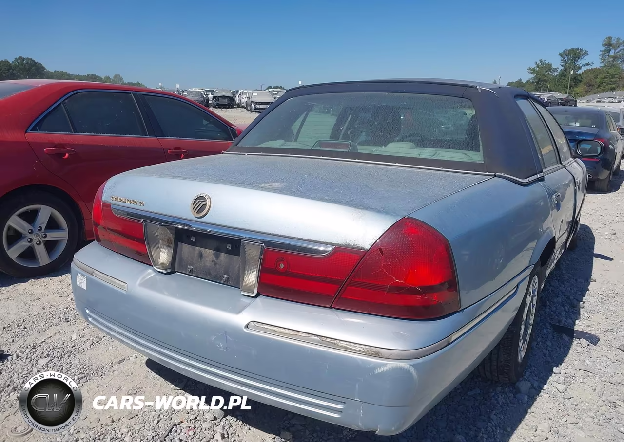 2003 Mercury Grand Marquis Gs VIN:2MEFM74W23X654394 - 4