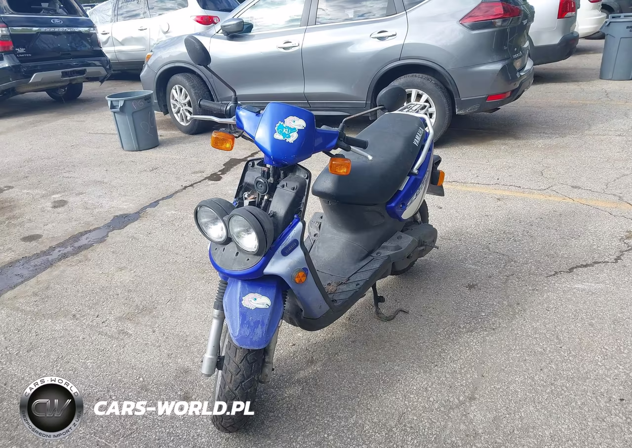 2002 Yamaha Yw50 Ap Zuma VIN:LPRSA20A62A000389 - 2