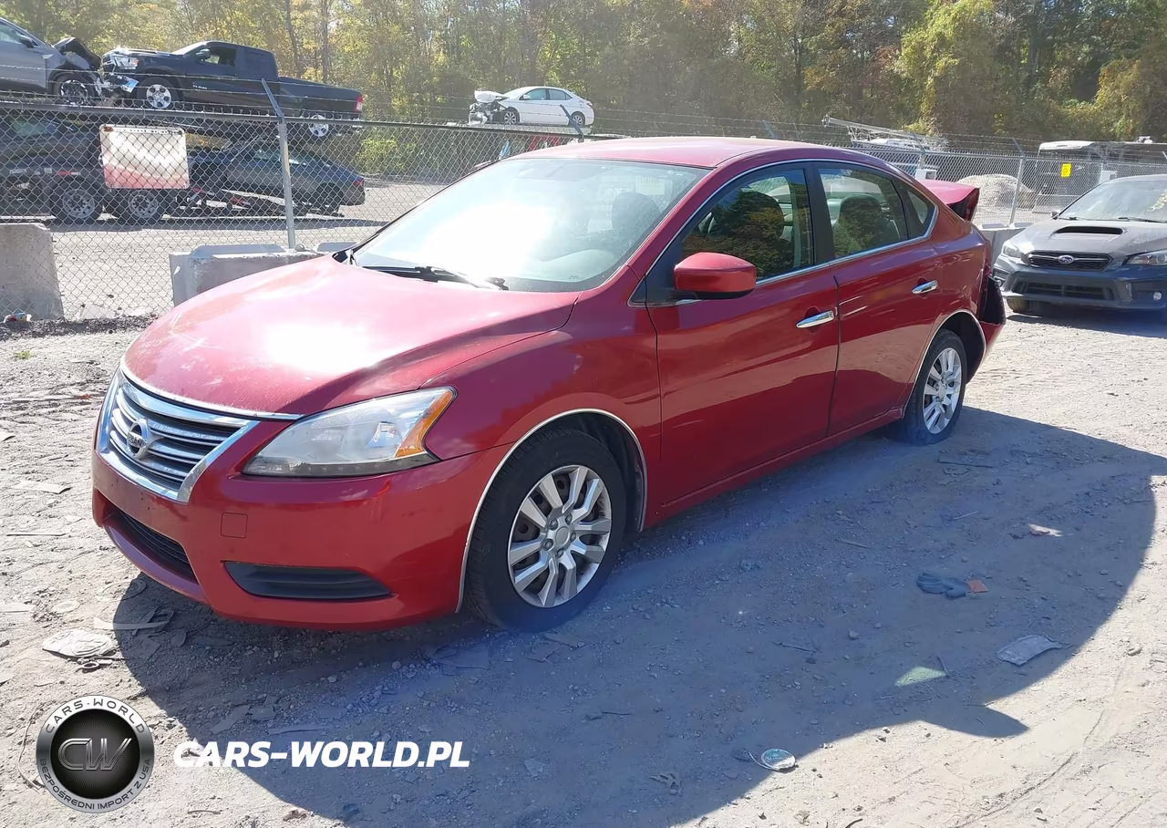 2013 Nissan Sentra S VIN:3N1AB7AP2DL767704 - 2