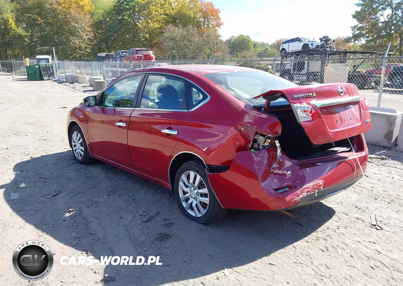 2013 Nissan Sentra S VIN:3N1AB7AP2DL767704 - 3