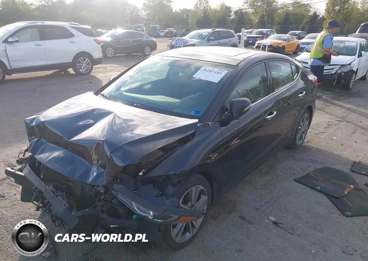 2017 Hyundai Elantra Limited VIN:5NPD84LF0HH130599 - 2