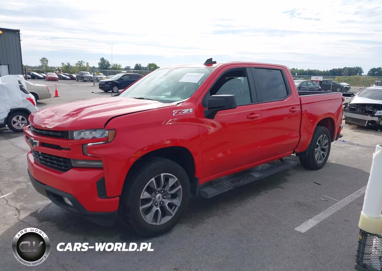 2021 Chevrolet Silverado 1500 4Wd Short Bed Rst VIN:1GCUYEED6MZ179729 - 2