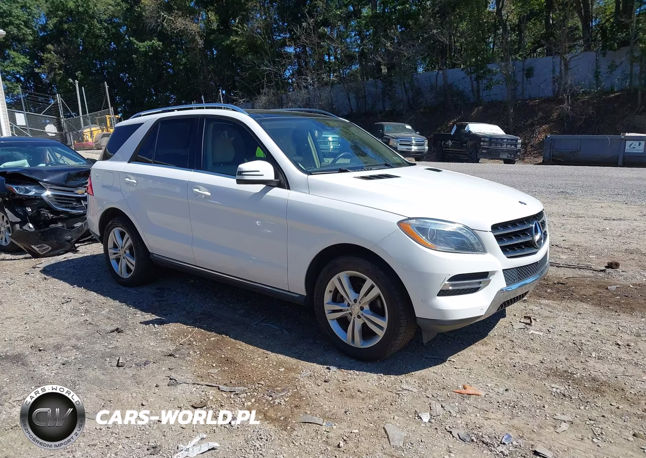 2014 Mercedes-Benz M-Class Ml 350 VIN:4JGDA5HB8EA292494 - 1