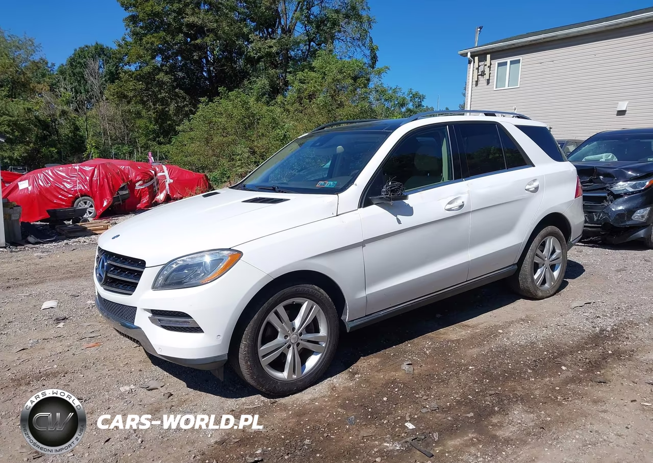 2014 Mercedes-Benz M-Class Ml 350 VIN:4JGDA5HB8EA292494 - 2