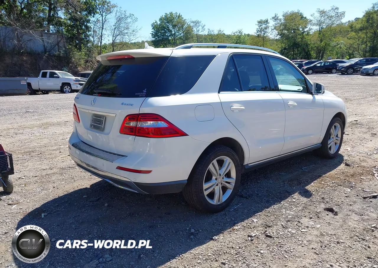 2014 Mercedes-Benz M-Class Ml 350 VIN:4JGDA5HB8EA292494 - 4