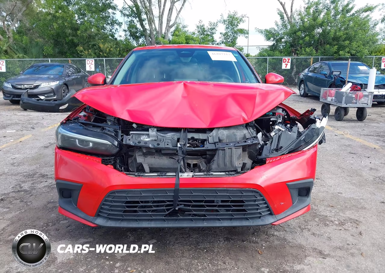 2022 Honda Civic Lx VIN:2HGFE2F21NH509129 - 13
