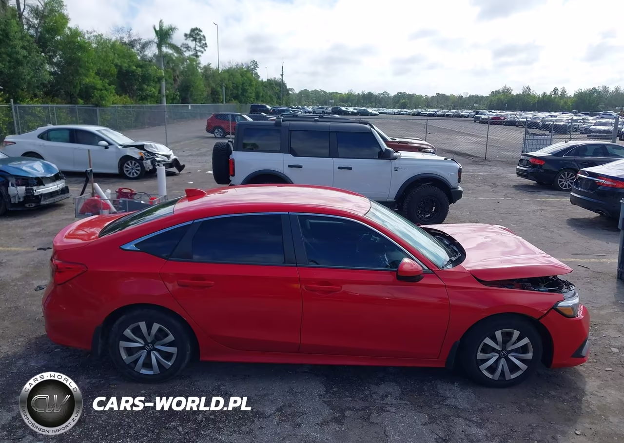 2022 Honda Civic Lx VIN:2HGFE2F21NH509129 - 14