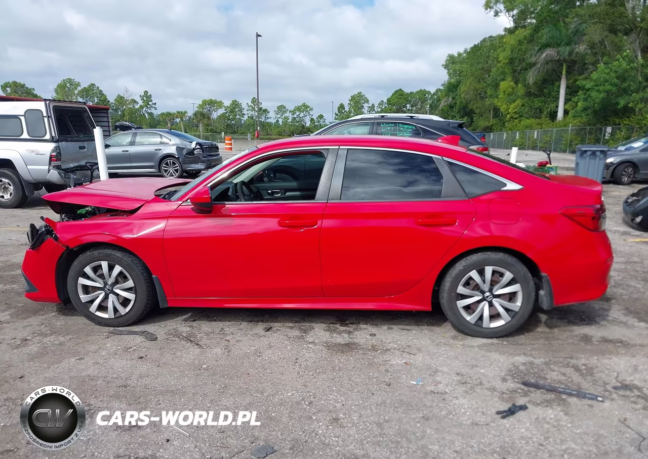 2022 Honda Civic Lx VIN:2HGFE2F21NH509129 - 15