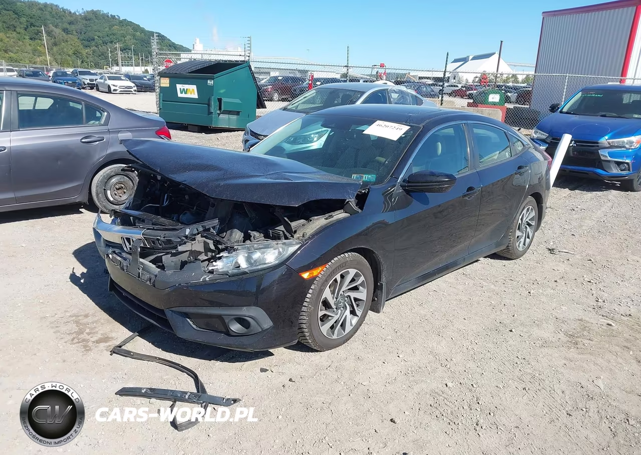 2016 Honda Civic Ex VIN:2HGFC2F8XGH503181 - 2