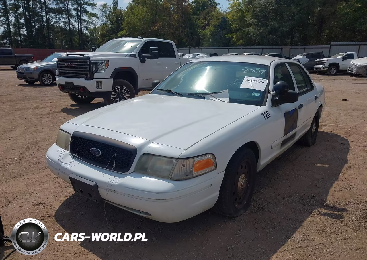 2007 Ford Crown Victoria Police-Police Interceptor-Pursuit VIN:2FAHP71W97X145663 - 2