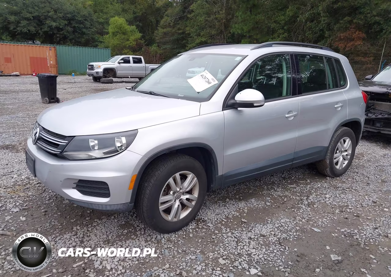 2016 Volkswagen Tiguan S VIN:WVGAV7AX0GW545743 - 2