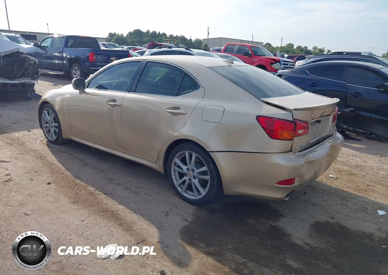 2007 Lexus Is 250 VIN:JTHBK262X75036376 - 3