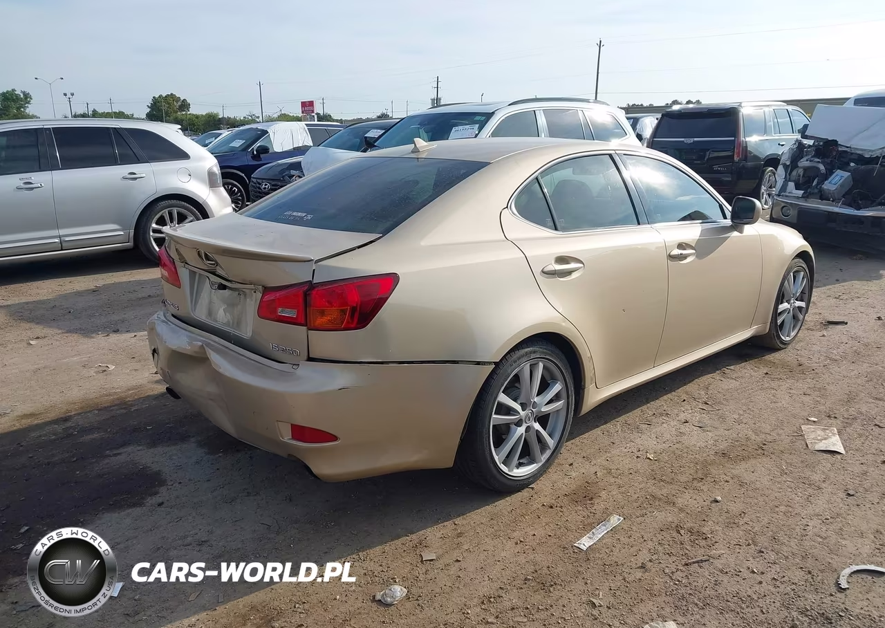 2007 Lexus Is 250 VIN:JTHBK262X75036376 - 4