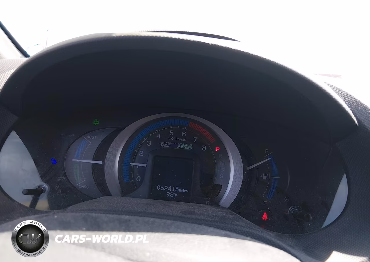 2010 Honda Insight Ex VIN:JHMZE2H72AS036721 - 7