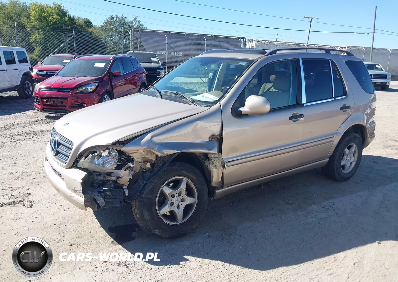 2001 Mercedes-Benz Ml 320 VIN:4JGAB54E91A239622 - 2