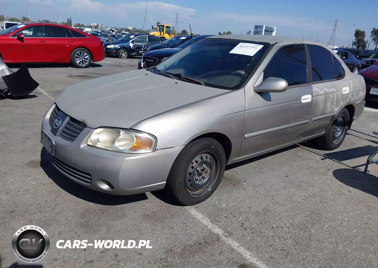 2004 Nissan Sentra 1.8-1.8S VIN:3N1CB51D34L477247 - 2