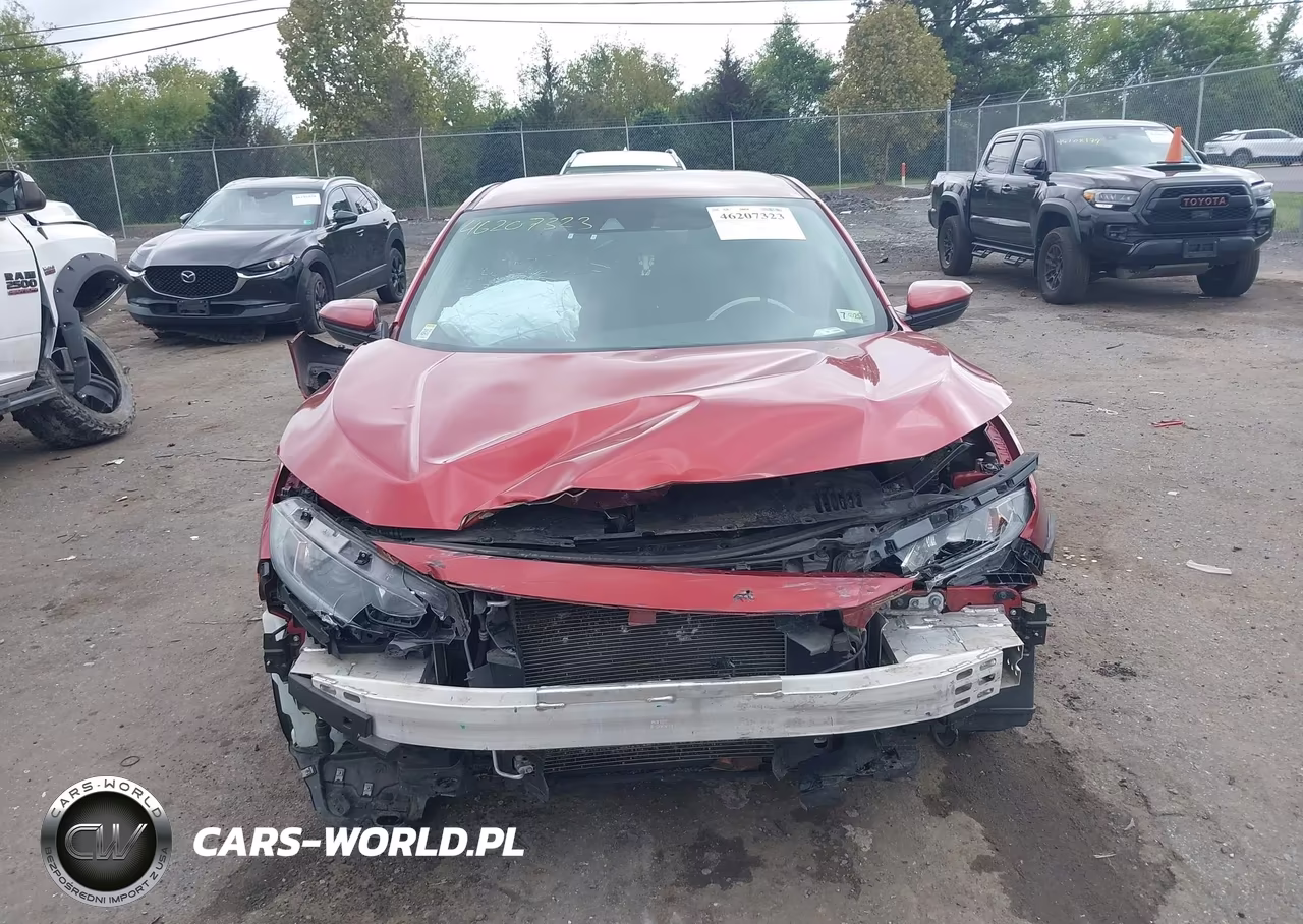 2020 Honda Civic Lx VIN:2HGFC2F61LH600990 - 12