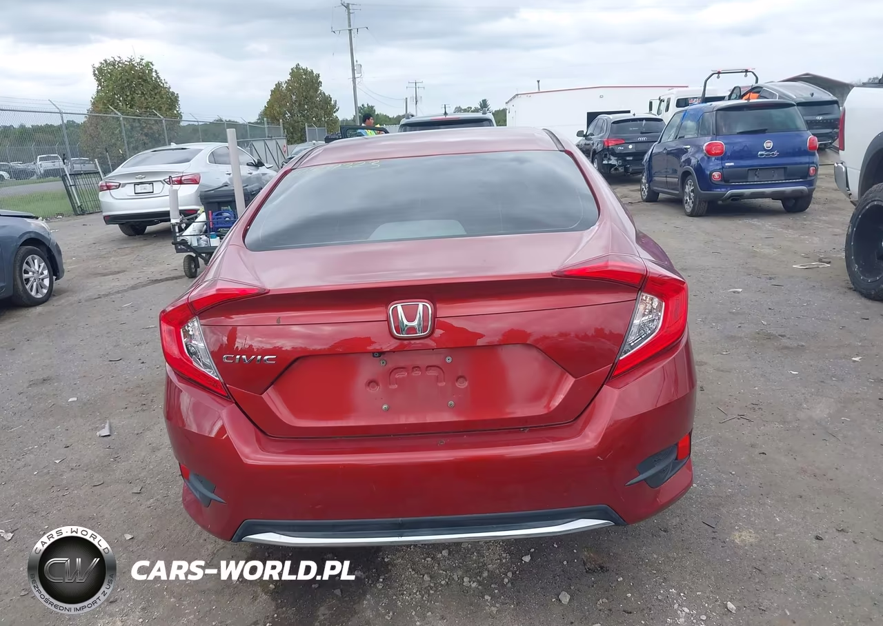 2020 Honda Civic Lx VIN:2HGFC2F61LH600990 - 16