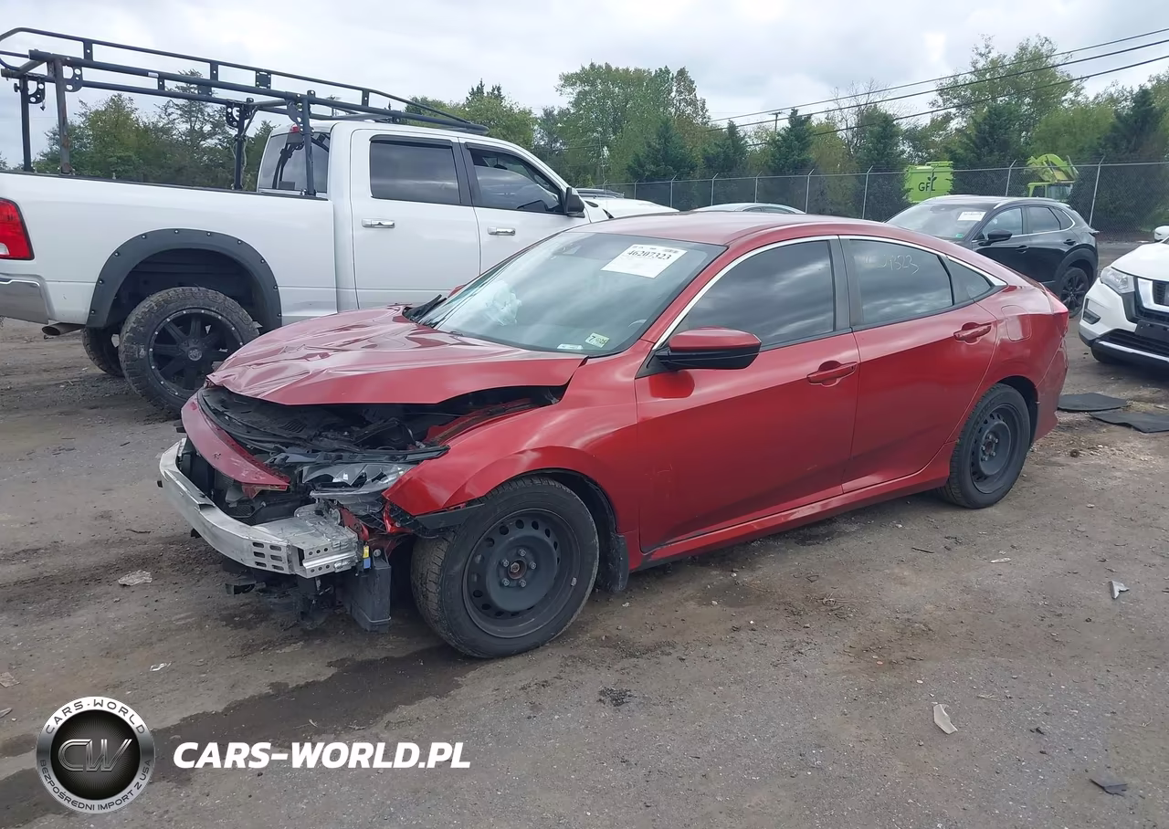 2020 Honda Civic Lx VIN:2HGFC2F61LH600990 - 2