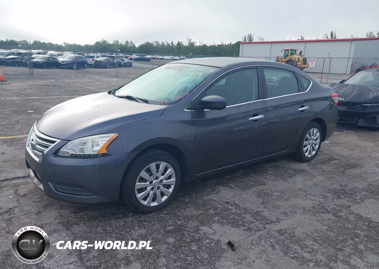 2014 Nissan Sentra Sv VIN:3N1AB7AP1EL656336 - 2