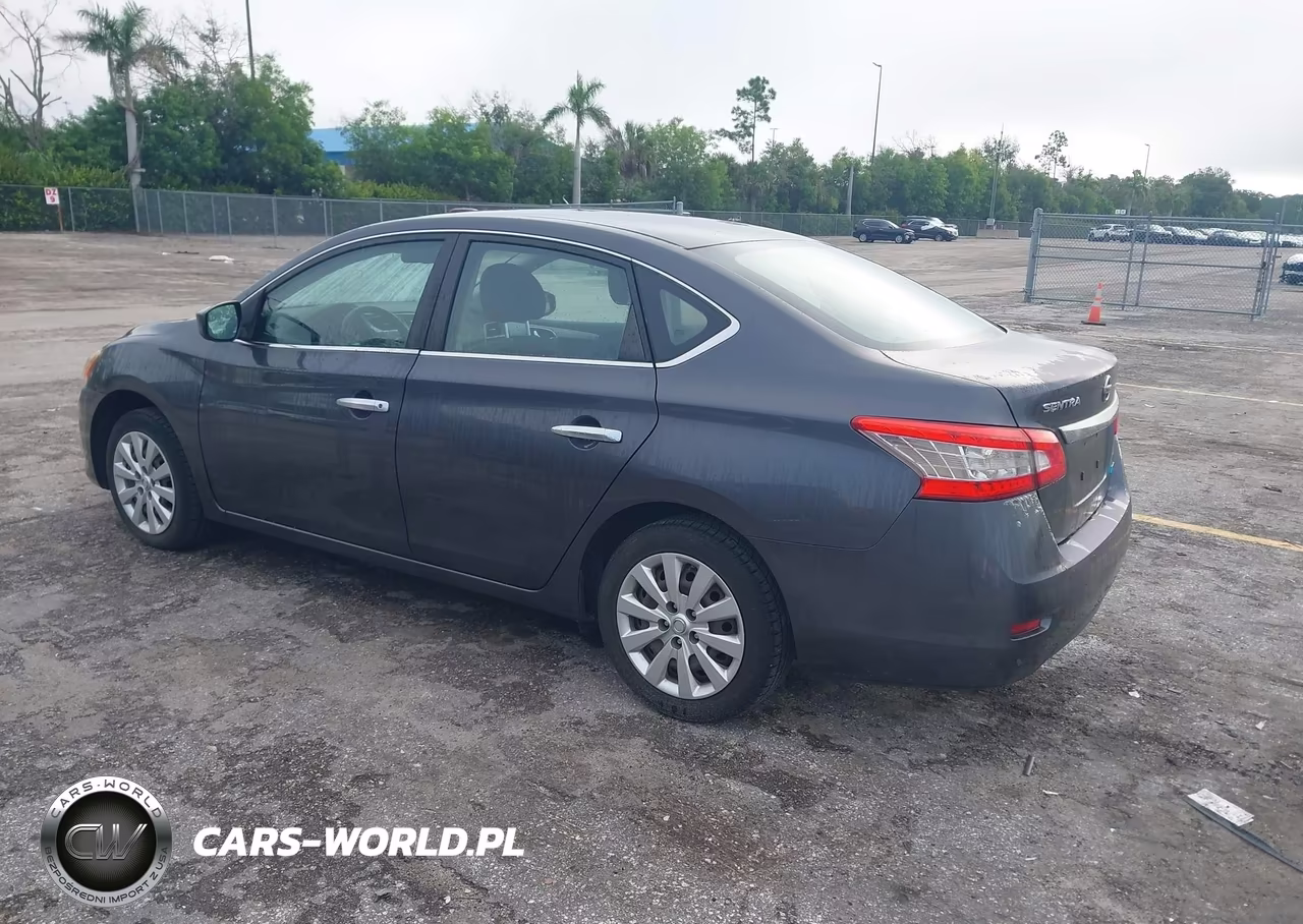 2014 Nissan Sentra Sv VIN:3N1AB7AP1EL656336 - 3