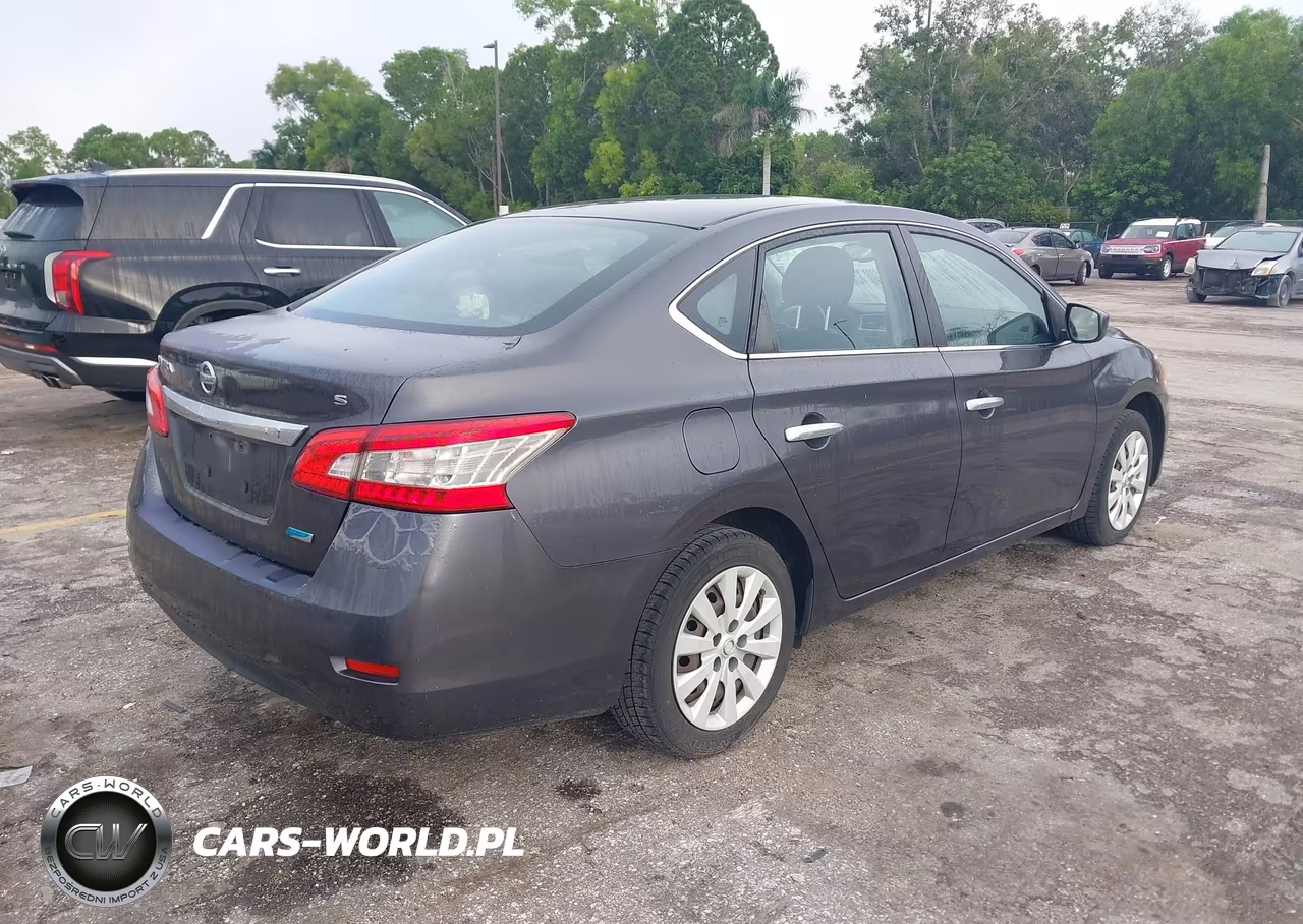 2014 Nissan Sentra Sv VIN:3N1AB7AP1EL656336 - 4