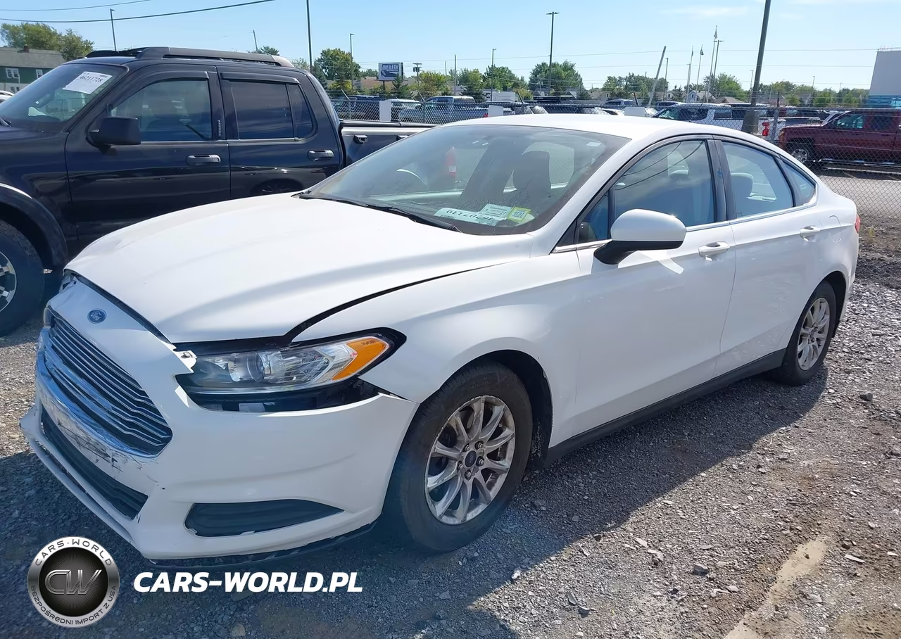2015 Ford Fusion S VIN:3FA6P0G73FR210552 - 2